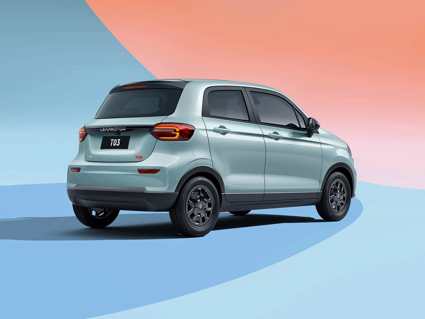 Leapmotor T03 Phiên bản tiện nghi Mini EV Xe điện mini hatchback tốc độ cao Xe năng lượng mới