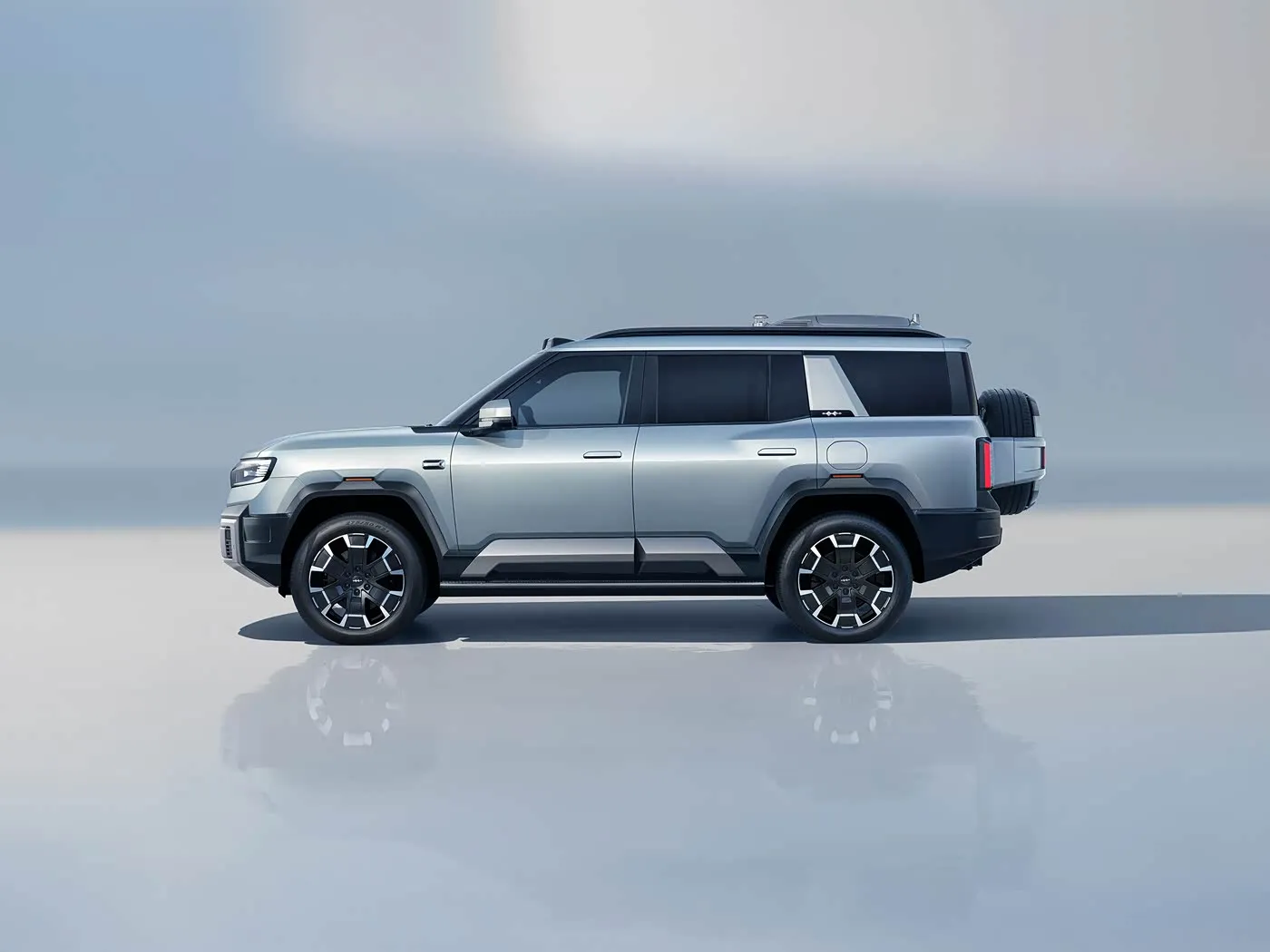 BYD Leopard 8 SUV PHEV sang trọng 505HP SUV địa hình tiên tiến 2.0T SUV chạy điện hybrid với công nghệ khung gầm đám mây