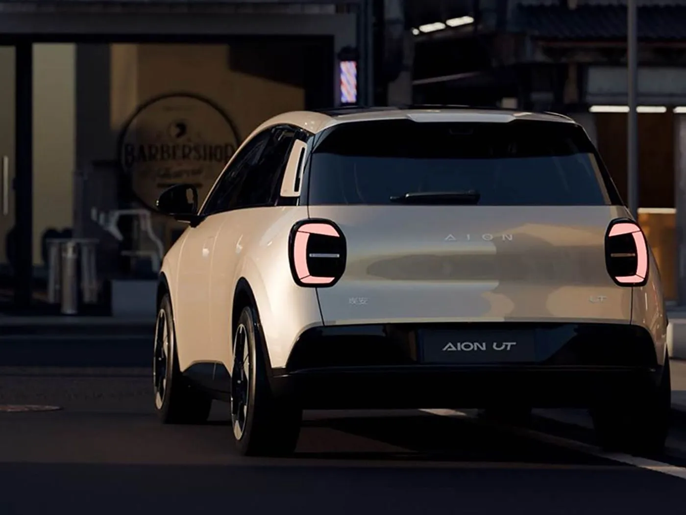 Năng lượng mới Pure Electric Mini Hatchback AION UT Bán chạy Lithium Hybrid EV từ GAC Liên doanh Giá thấp