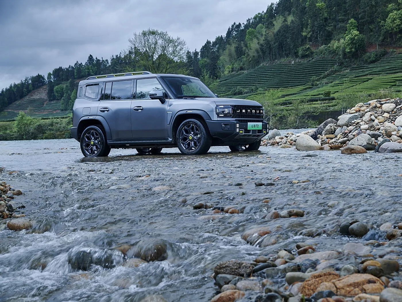 Jetour T2 SUV Phiên bản hybrid Euro VI Đèn mới đến Turbo ACC Hộp số tự động Da Tay lái bên trái