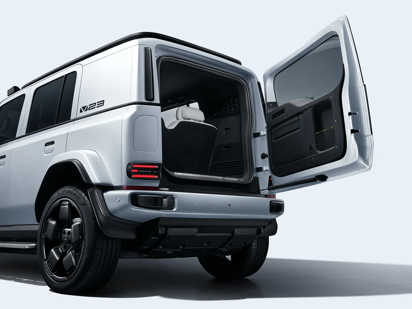 Chery ICar V23 EEC Mini SUV được chứng nhận EEC Hybrid Electric 4WD Off-Road Pin Lithium Tay lái bên trái Xe năng lượng mới