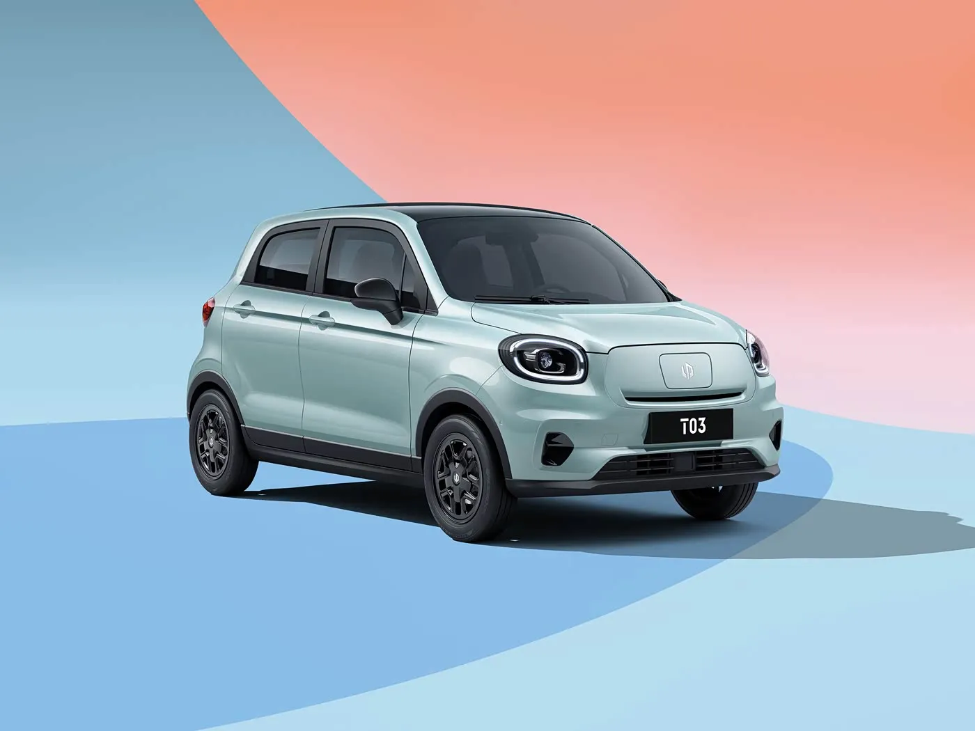 Leapmotor T03 Phiên bản tiện nghi Mini EV Xe điện mini hatchback tốc độ cao Xe năng lượng mới