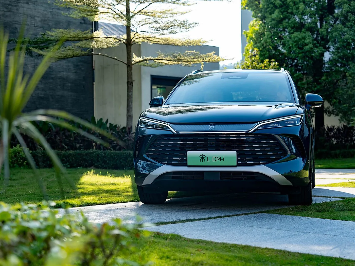 BYD Song L DM-i Compact PHEV SUV tầm xa, xe năng lượng mới tốc độ cao DiPilot 2.0 Ghế sưởi Camera toàn cảnh 360°