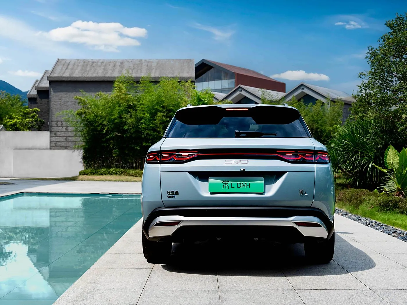BYD Song L DM-i Compact PHEV SUV tầm xa, xe năng lượng mới tốc độ cao DiPilot 2.0 Ghế sưởi Camera toàn cảnh 360°