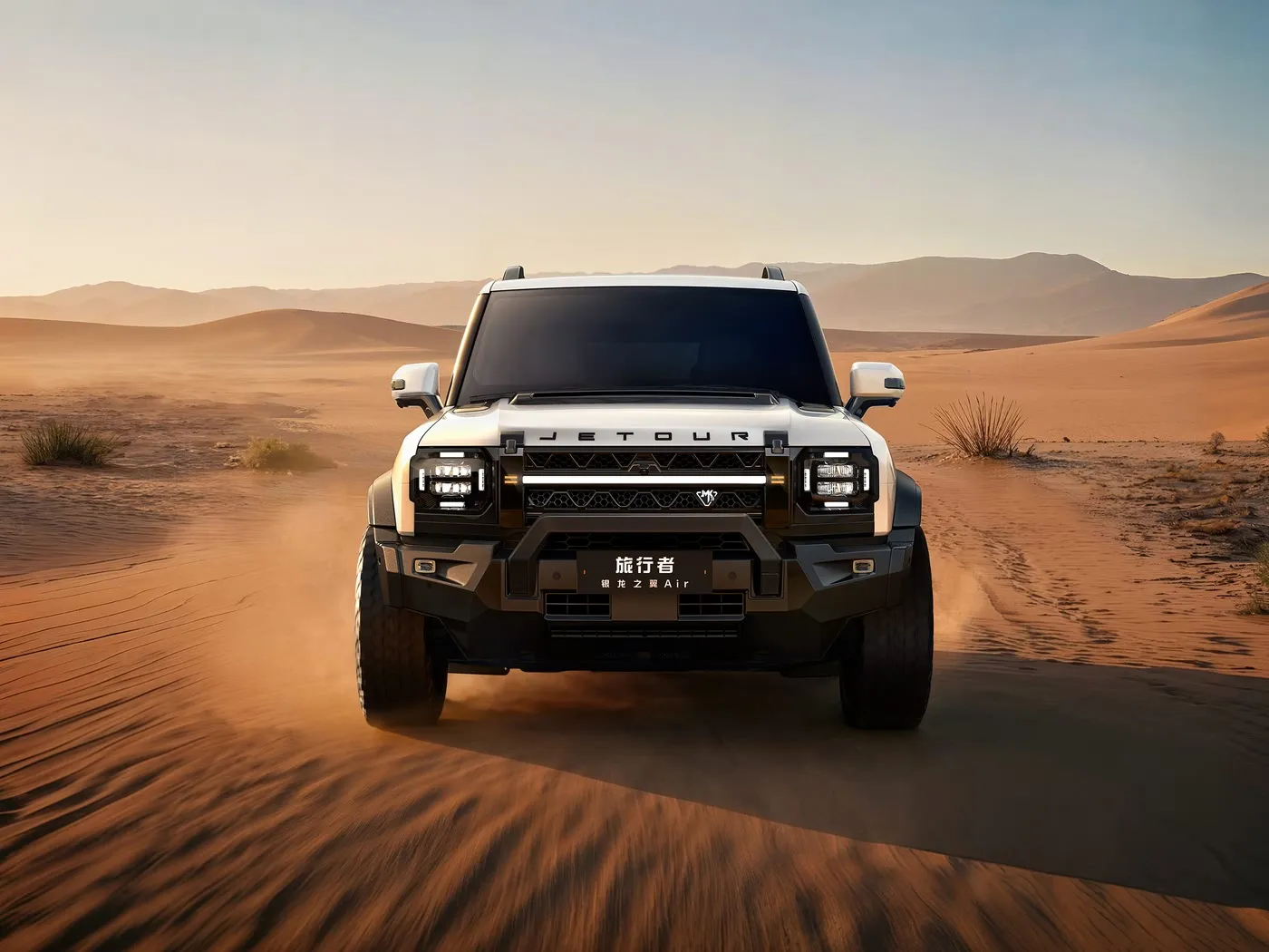 Jetour Traveler SUV cỡ trung Tốc độ cao 2.0T Tự động bên trái Turbo Da Hợp kim nhôm khí Euro VI Mới