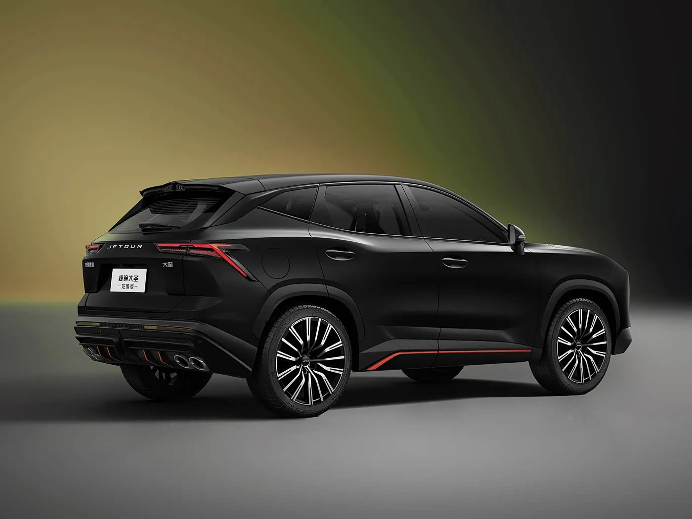 Jetour T2 SUV Phiên bản hybrid Euro VI Đèn mới đến Turbo ACC Hộp số tự động Da Tay lái bên trái