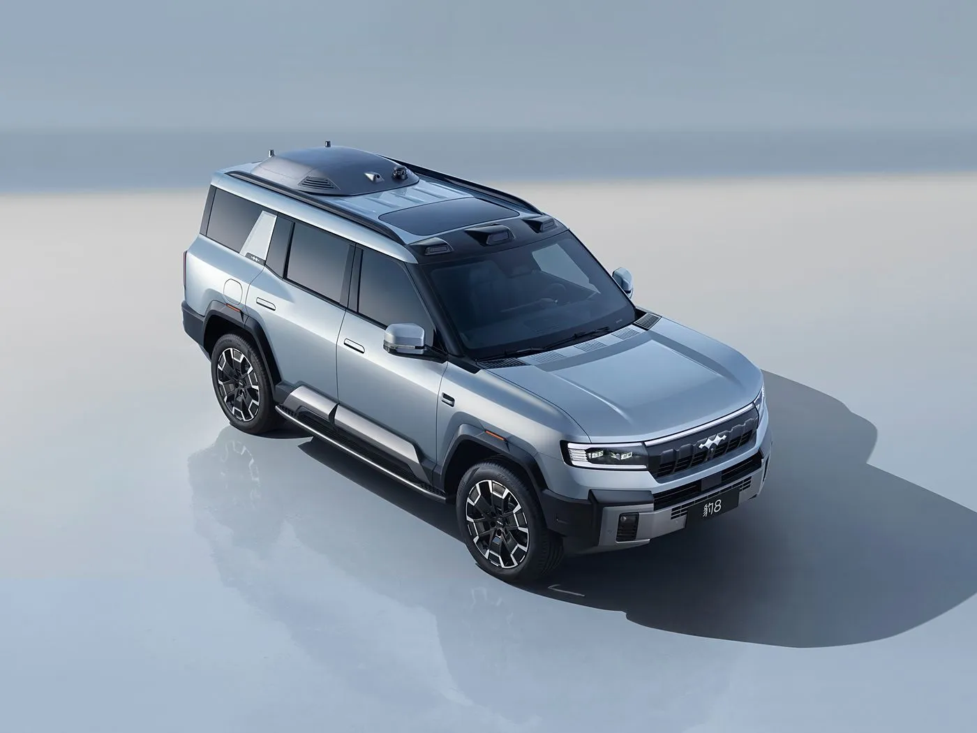 BYD Leopard 8 SUV PHEV sang trọng 505HP SUV địa hình tiên tiến 2.0T SUV chạy điện hybrid với công nghệ khung gầm đám mây