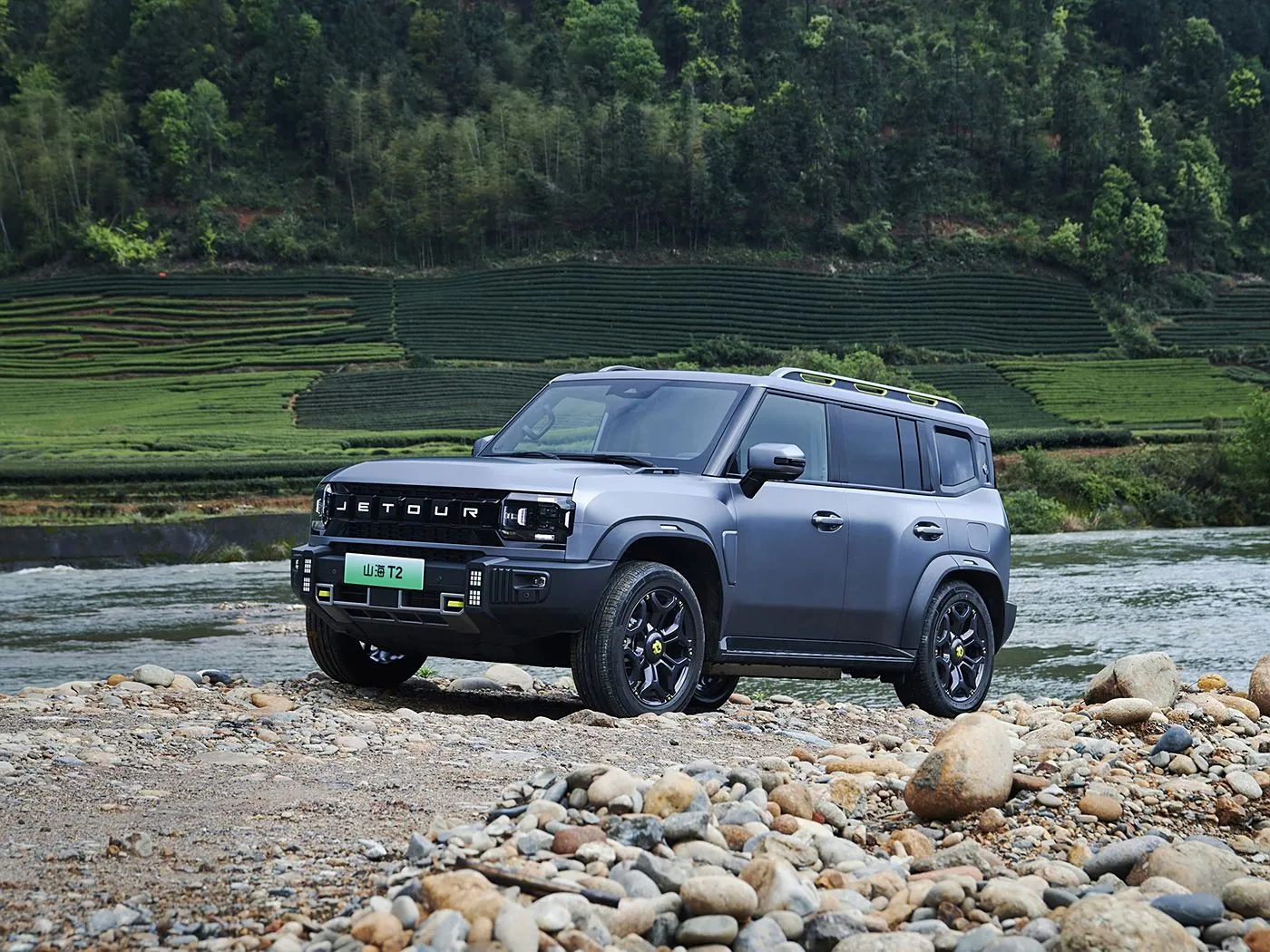 Jetour T2 SUV Phiên bản hybrid Euro VI Đèn mới đến Turbo ACC Hộp số tự động Da Tay lái bên trái