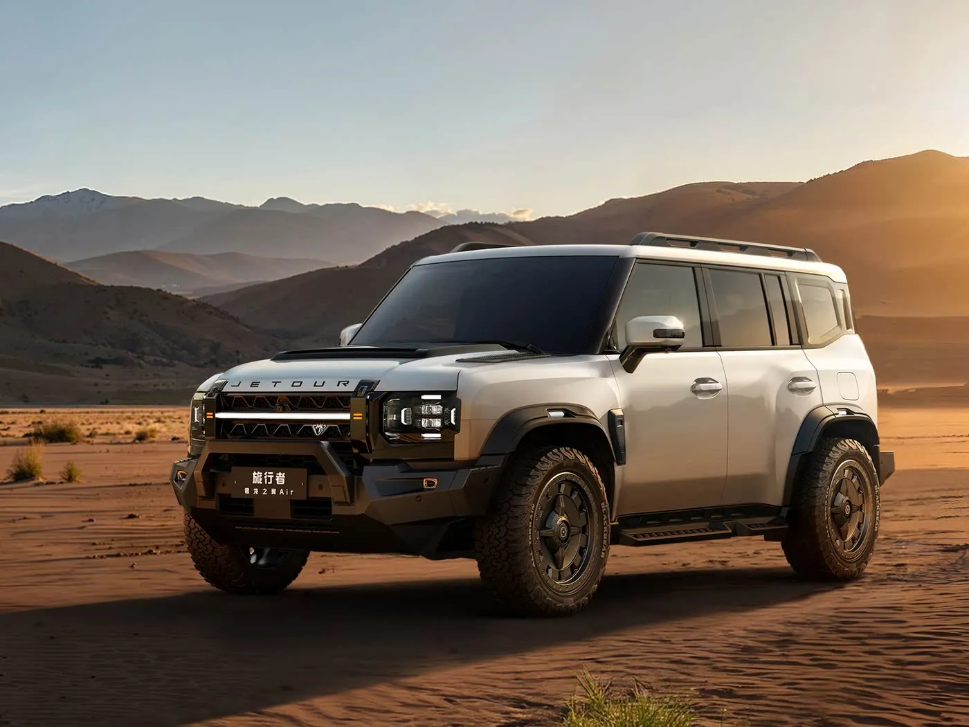 Jetour Traveler SUV cỡ trung Tốc độ cao 2.0T Tự động bên trái Turbo Da Hợp kim nhôm khí Euro VI Mới