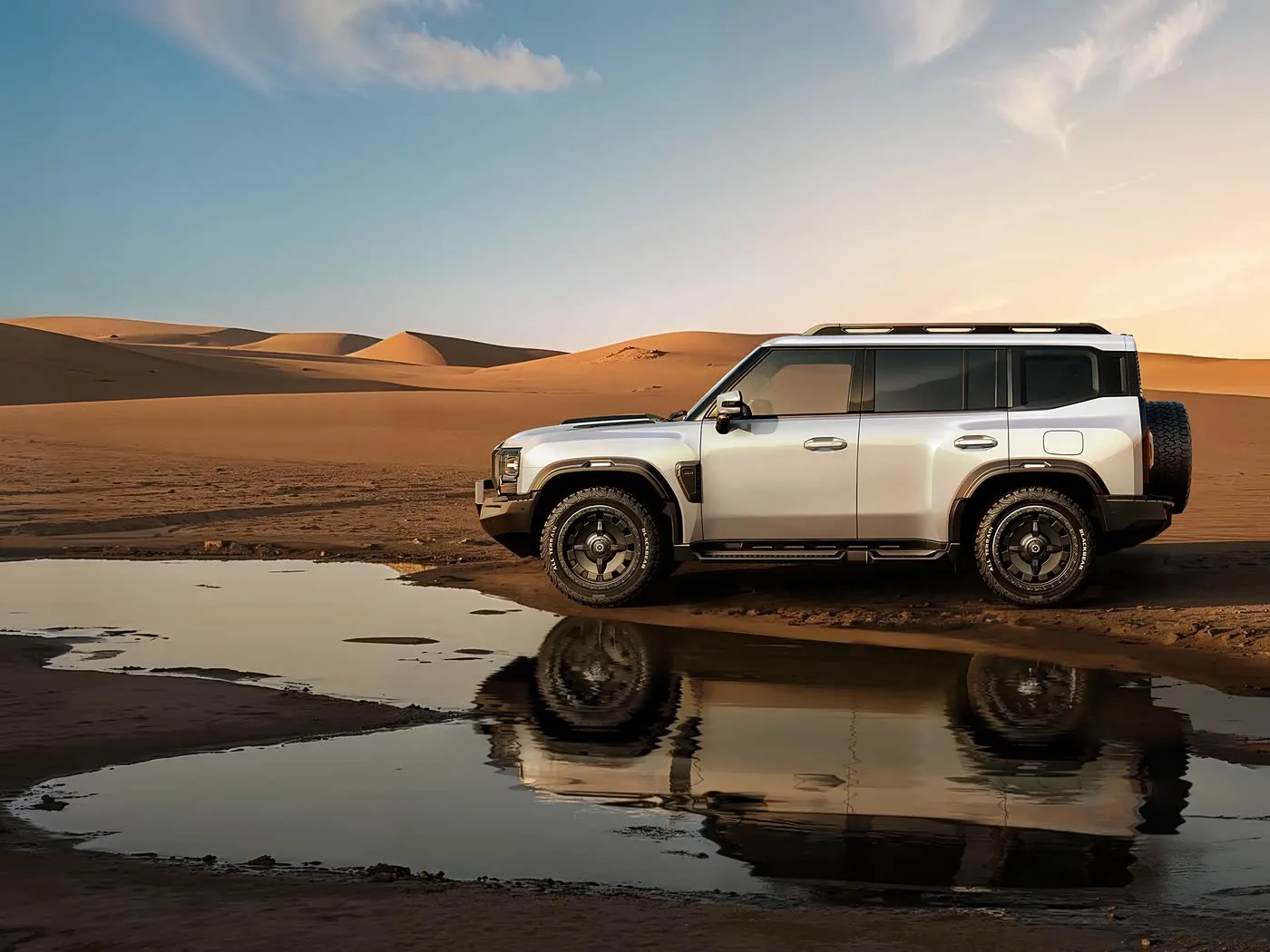Jetour Traveler SUV cỡ trung Tốc độ cao 2.0T Tự động bên trái Turbo Da Hợp kim nhôm khí Euro VI Mới