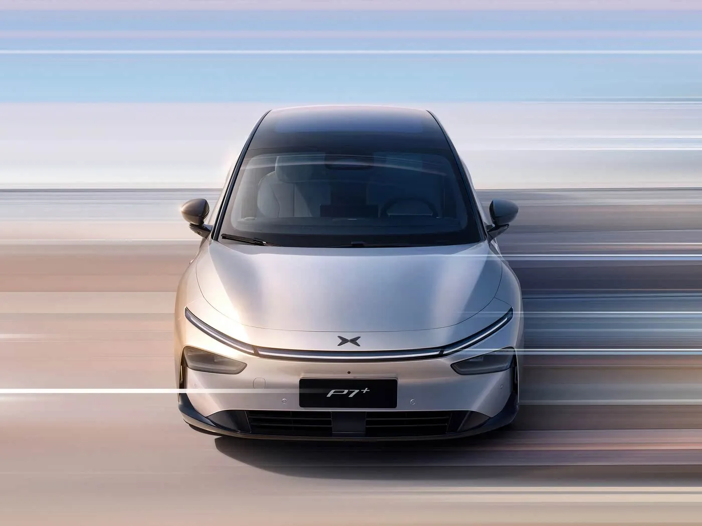 Phiên bản giới hạn EV XPENG P7+ Hatchback chạy điện 5 chỗ Thiết kế mới Tay lái bên trái Tốc độ tối đa 685Km Xe năng lượng mới