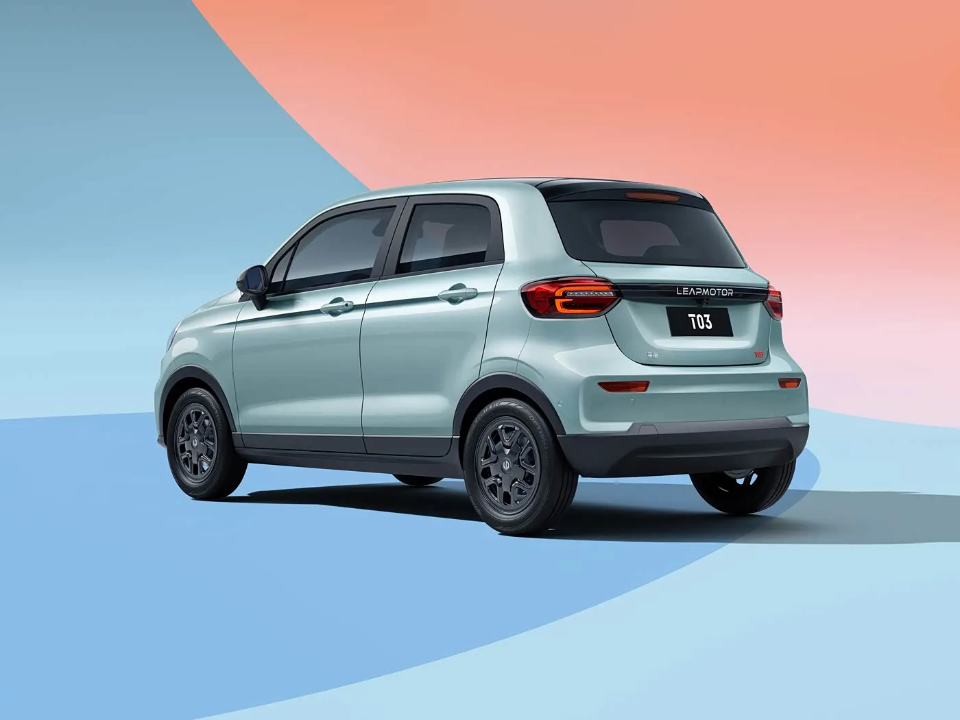 Leapmotor T03 Phiên bản tiện nghi Mini EV Xe điện mini hatchback tốc độ cao Xe năng lượng mới