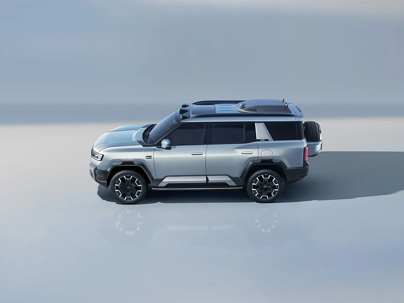 BYD Leopard 8 SUV PHEV sang trọng 505HP SUV địa hình tiên tiến 2.0T SUV chạy điện hybrid với công nghệ khung gầm đám mây