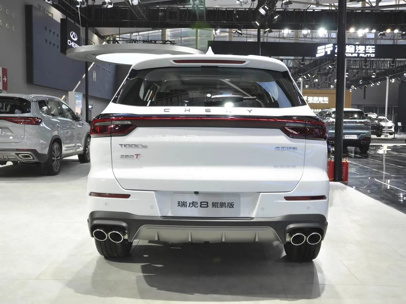 Chery RUIHU8 Tiggo Turbo SUV Bán chạy Euro VI R18 Da Mới Tự động FWD R18 Hợp kim Kim loại Sốc Khí/Xăng Bên trái Ổ tối