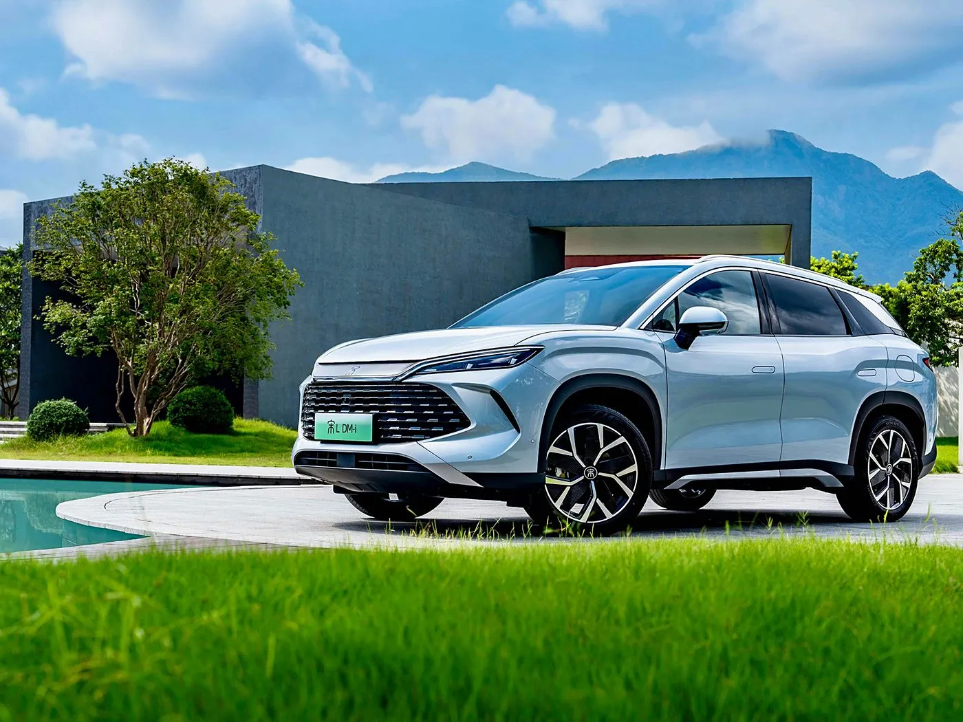 BYD Song L DM-i Compact PHEV SUV tầm xa, xe năng lượng mới tốc độ cao DiPilot 2.0 Ghế sưởi Camera toàn cảnh 360°