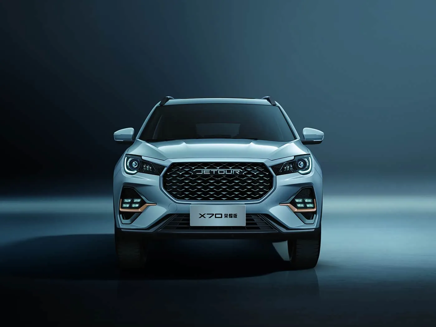 Thương hiệu mới Chery Jetour X70 SUV Lái xe tự động Euro VI Khí thải hợp kim Giá nóc Camera phía sau Ghế da