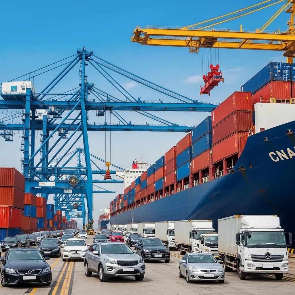 Tìm hiểu dịch vụ hậu cần vận chuyển ô tô của Trung Quốc